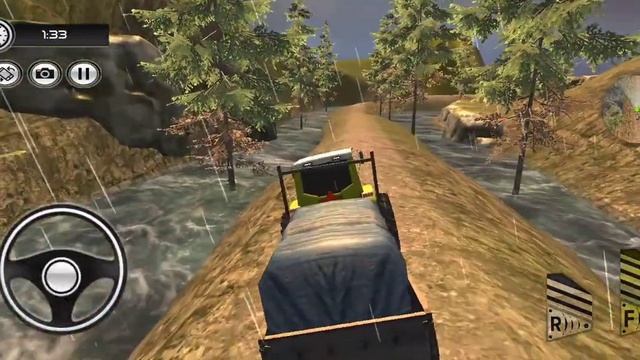 Tractor Trolley Driver Offroad Cargo Tractor Game Tractor Driving Simulator Android driving Games смотреть онлайн