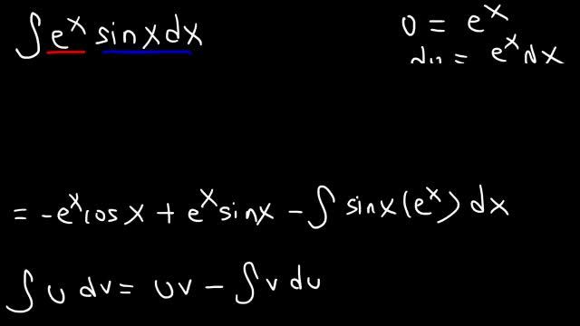 Integral Of E^x Sinx