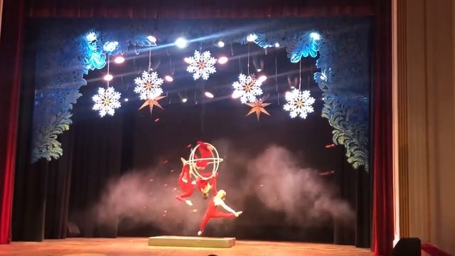 Милана Хамзина/ Воздушная сфера “Explosion” 4-ка/ Воздушная гимнастика смотреть онлайн