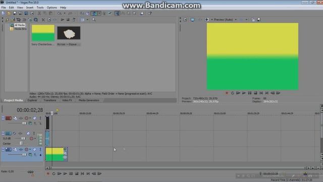 Как убрать черный фон с футажа в Sony Vegas Pro 10 смотреть онлайн