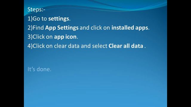 How To Clear App Data And Cache On Android ?