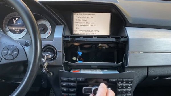 NTG4.5 entering Antitheft code