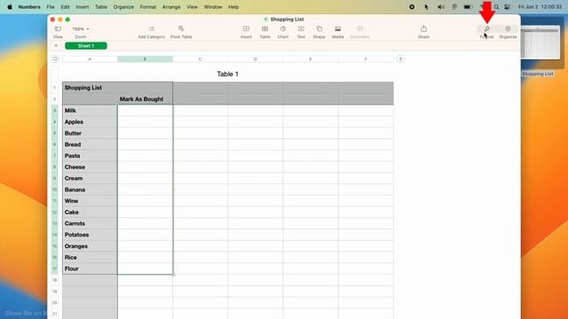 How to Add Checkboxes in Apple Numbers Spreadsheet on Mac смотреть онлайн