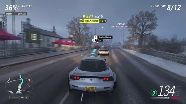 Forza Horizon 4 | Mazda RX-7 смотреть онлайн