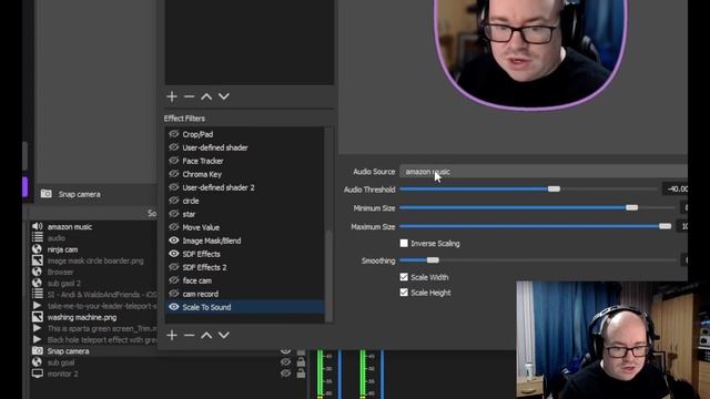Scale To Sound OBS plugin - make any source react to sound with this plugin #subscribe смотреть онлайн