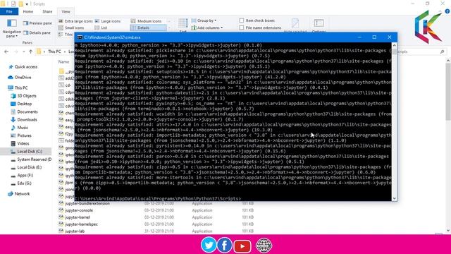 Install Jupyter Notebook on Windows 10 смотреть онлайн
