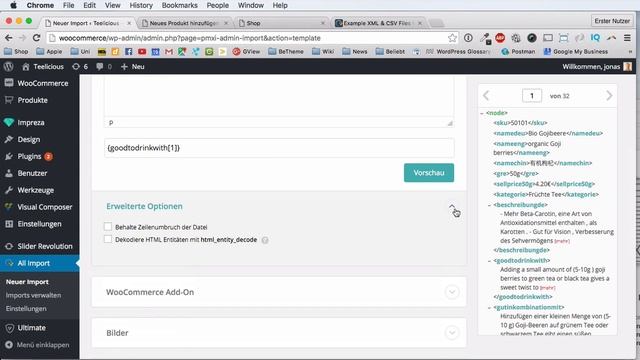 WooCommerce - Produkte in WordPress Shop importieren mit WP All Import смотреть онлайн