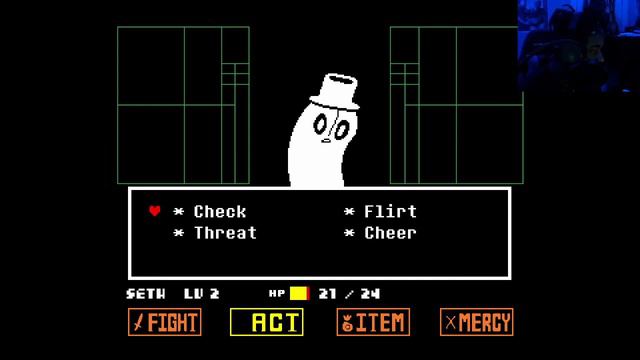 This Old Lady save my life from a Sun Flower!! | Undertale (pt.1) смотреть онлайн