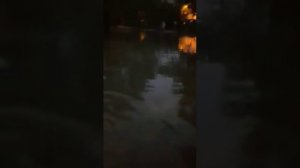 Лене море по-колено,ну а Ромка в сапогах!