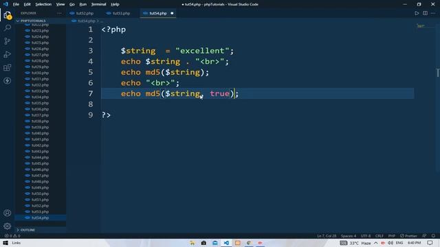 md5(), spa1(), md5_file function || PHP || EXCELLENT CODE WITJ AJ смотреть онлайн