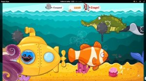 Рыбка ест рыбку. Играем в паре. Новый рекорд.