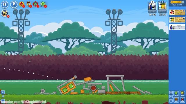 Angry Birds Friends - Tournament Week 45 Level 1 Highscore 3-Star Walkthrough Week 45 Level 1 HD смотреть онлайн