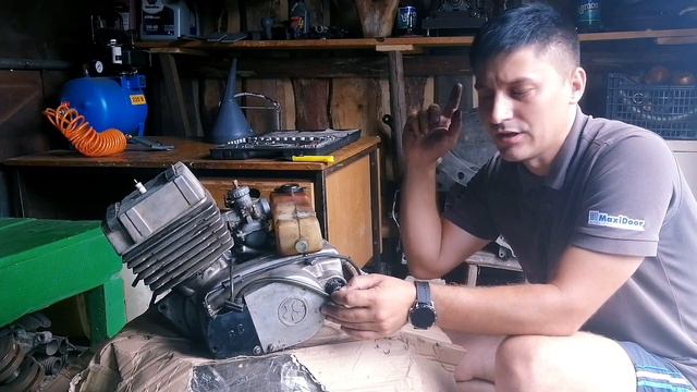 Минск Лидер 125 (часть 3) РАЗДЕЛЬНАЯ система смазки! смотреть онлайн