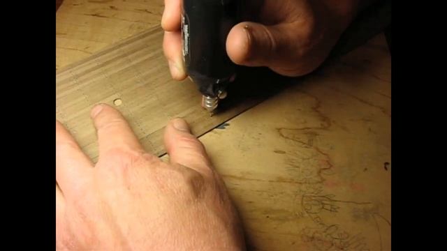 Нагелевание палубы. Парусник "BOUNTY". смотреть онлайн