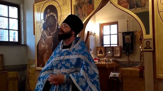 Проповедь о.Димитрия Шульги в день Успения Пресвятой Богородицы 27.08.2021 смотреть онлайн