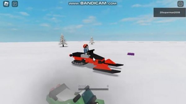 SnowMobile Roblox