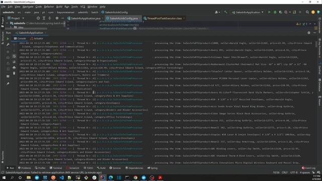 Spring Batch - Multi-threaded Step смотреть онлайн