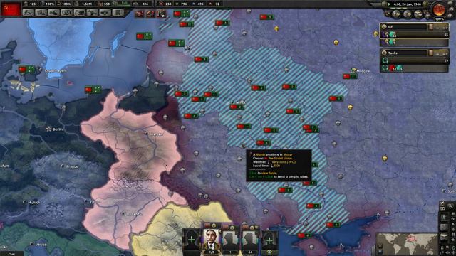 Hearts of Iron 4 MP - GDU Mod - Soviet Union #5 смотреть онлайн