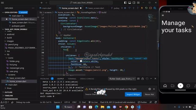 Part-1 -- ⚡? Task App UI • Flutter Tutorial | Coding with Jagadish смотреть онлайн