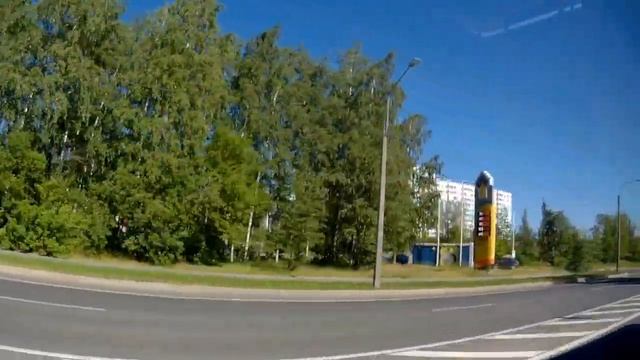 Санкт-Петербург. Поездка на автобусе №33 метро Чёрная речка - станция Пискарёвка смотреть онлайн