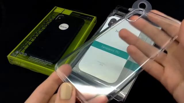 Обзор чехла Hoco на iPhone X, силиконовый, прозрачный смотреть онлайн