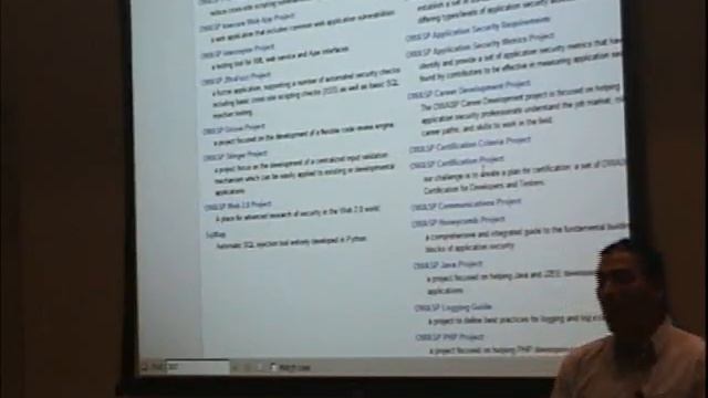 Owasp5065 Dinis Cruz - An Overview Of Current OWASP Web App Security Projects смотреть онлайн