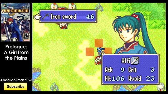 Let's Play GBA Fire Emblem - Prologue: "A Girl From the Plains" Walkthrough with Abdallah смотреть онлайн