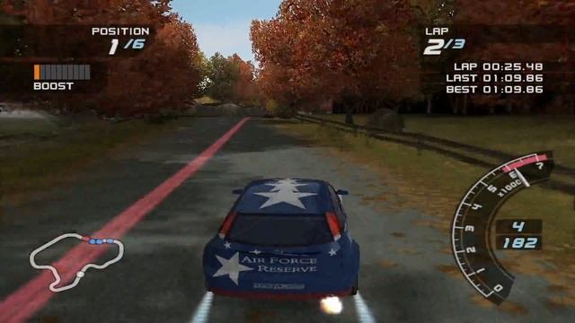 Ford Racing 3 PC HD - Focus vs GT смотреть онлайн