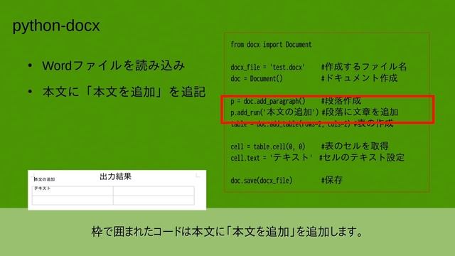 (一口紹介)Pythonでワードファイル操作(python-docx ワード word ) смотреть онлайн