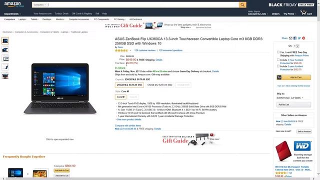 Amazon Price Drop! ASUS ZenBook Flip UX360CA 13.3-inch Touchscreen Convertible Laptop Save $50! смотреть онлайн