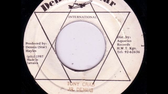 Jr Demus - Tony Crab + Dub - 7' Dennis Star Intl 1987 - JoB-A-JoB 80'S DANCEHALL смотреть онлайн