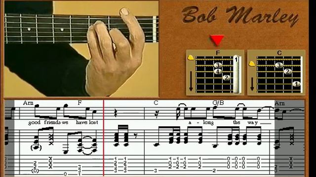 No Woman No Cry - guitar lesson - Bob Marley смотреть онлайн