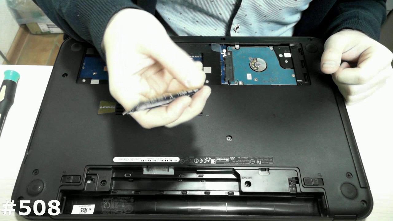 Замена жесткого диска и оперативной памяти на ноутбуке Dell Inspiron 15 3531 (P28F) смотреть онлайн