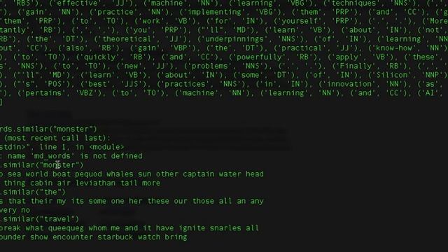 intro To NLTK смотреть онлайн