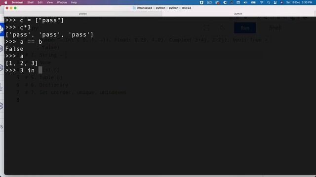 #4 Data Types In Python And Operations On Data Types | Python Beginners Course 2022 | List | Tuple смотреть онлайн