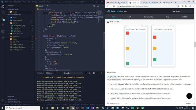 React Native Tutorial - Learning the Framework смотреть онлайн