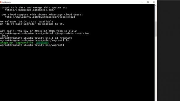 Set up a Python and Django Ubuntu Virtual Development Environment with Vagrant