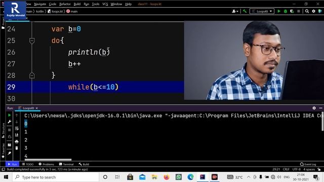 What is do while loop in Kotlin | How to use do while Loop in Kotlin in Bengali by Rajdip Mondal #1 смотреть онлайн