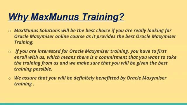 Oracle Maxymiser Training – Oracle Maxymiser Online Training Course– ( Certification Tips) смотреть онлайн