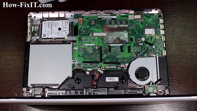How to reassemble laptop Asus X751 смотреть онлайн