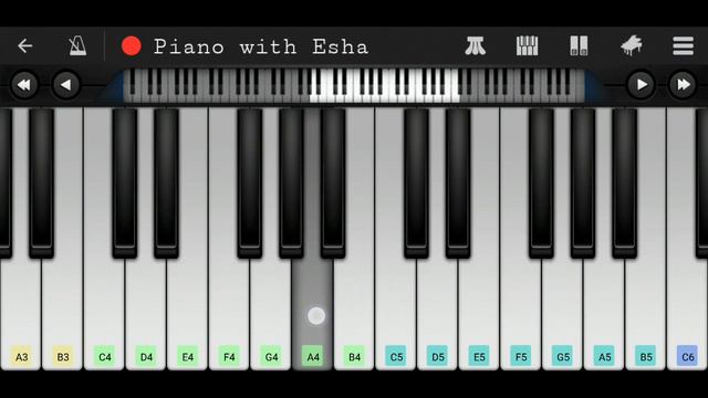 Tum se milke (Parinda) | Easy Piano Tutorial with Notes In Description | Perfect Piano смотреть онлайн