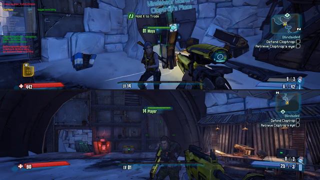 Borderlands 2 - PC - 2 Player split screen local co-op смотреть онлайн