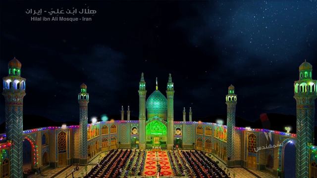 (? موسيقى هادئة) تأمل وإسترخاء في مسجد هلال إبن علي - إيران #ASMR