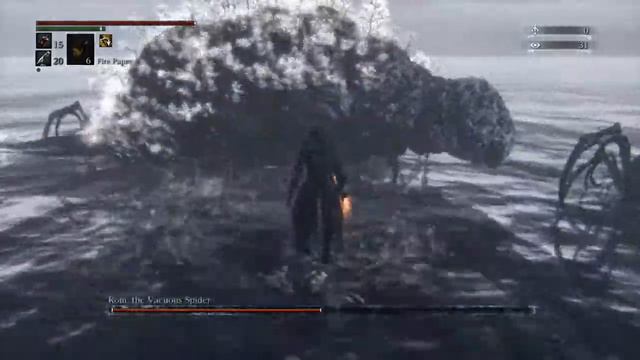 Bloodborne: Rom, The Vacuous Spider Boss Fight NG+ смотреть онлайн