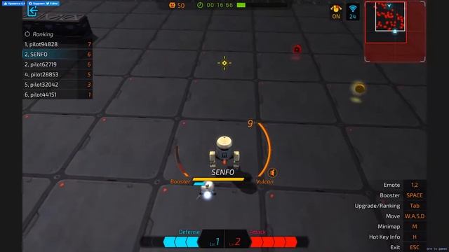 warbot.IO Top 1 survival mode. Best gameplay Warbot.io смотреть онлайн