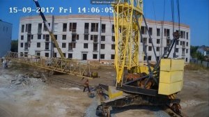 Башенный кран КБ-408. Часть 2. Монтаж.