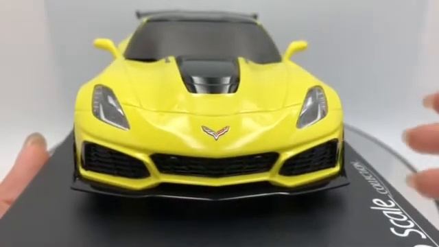 KYOSHO MINI-Z CHEVROLET CORVETTE ZR1 Corvette Racing Yellow смотреть онлайн