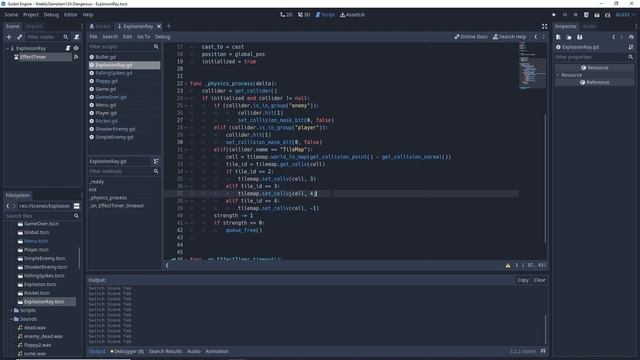 Minecraft-Like Explosions (2D) Godot Tutorial смотреть онлайн