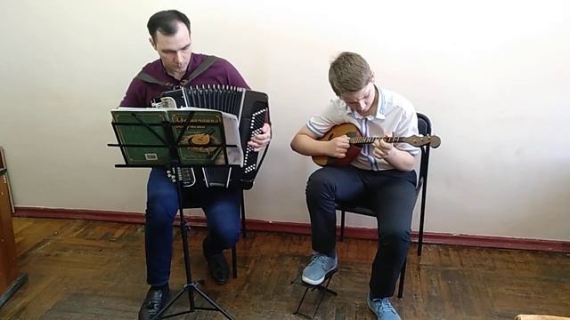 Булавенко Климентий. (домра) обр. р.н.п. "Вдоль да по речке".преп. Святная С.С. смотреть онлайн