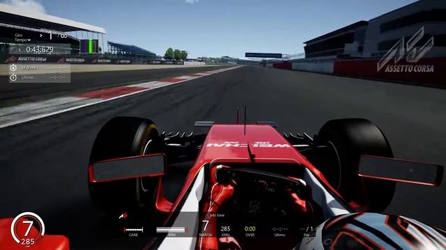 F1 2016 - Silverstone Hotlap Assetto corsa смотреть онлайн